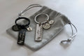 Mom and Dad of an Angel keychain