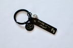 Mom and Dad of an Angel keychain