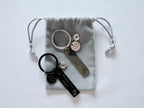 Mom and Dad of an Angel keychain