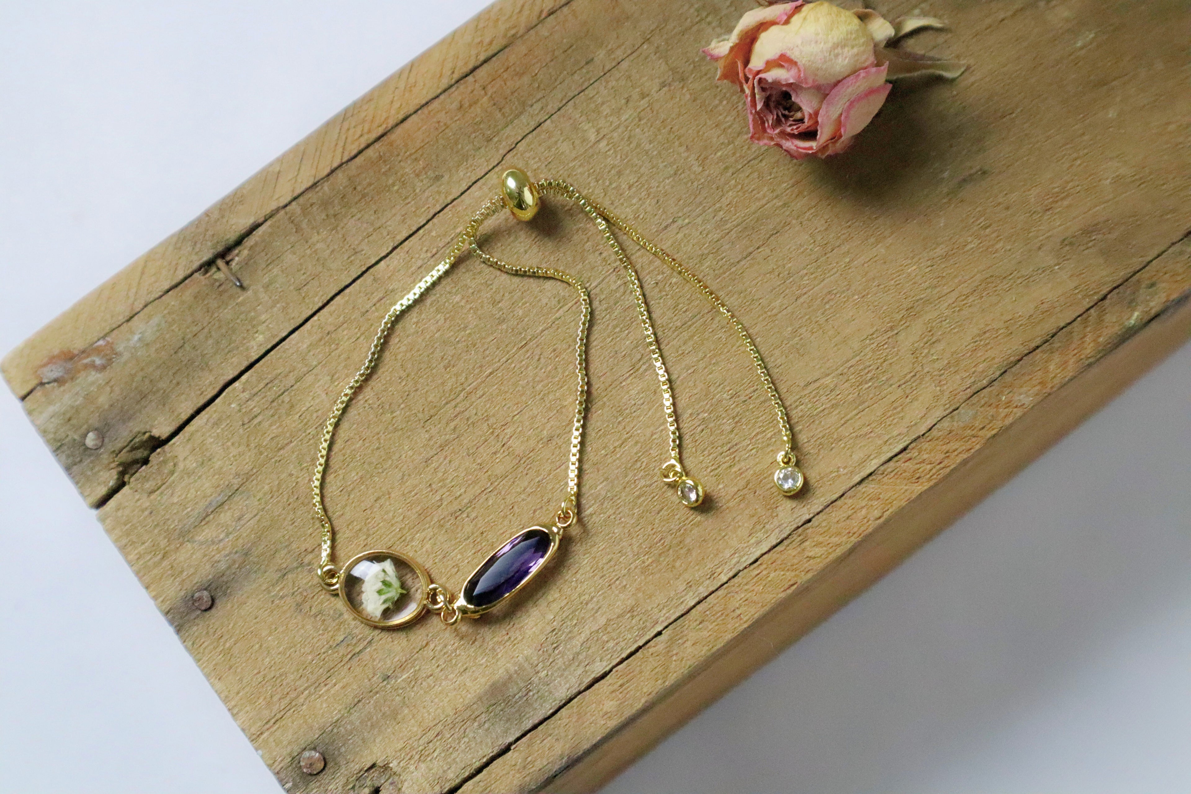 Birthstone Memorial Bracelet