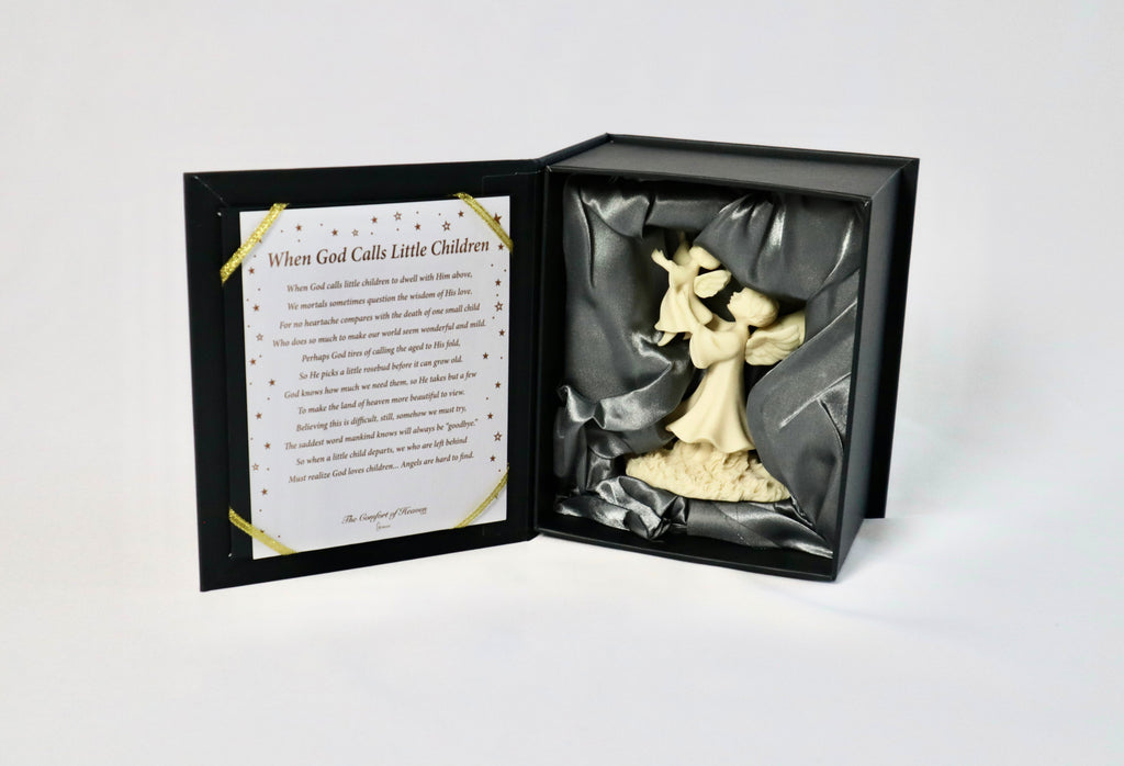 God Calls Little Ones Home Angel Statue