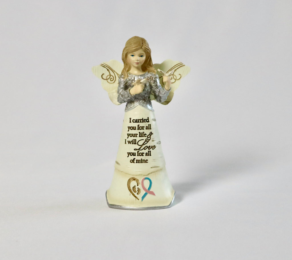 "I Carried You For All Your Life" Angel Statue