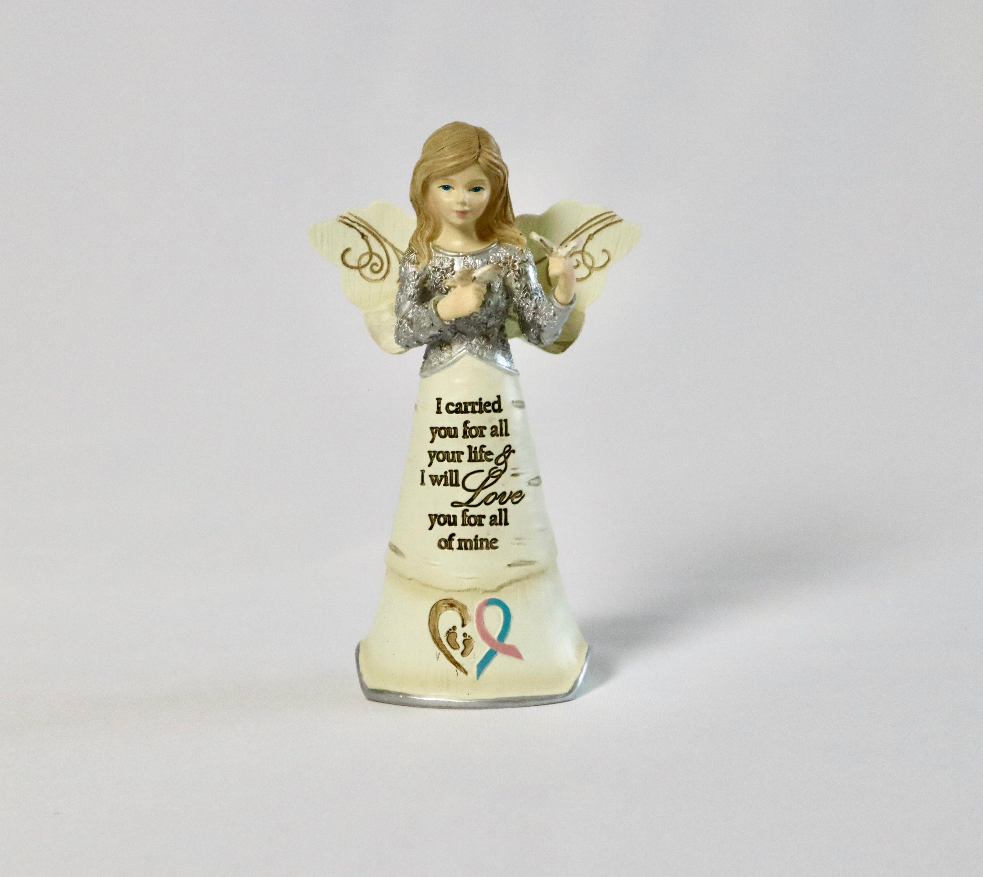 "I Carried You For All Your Life" Angel Statue