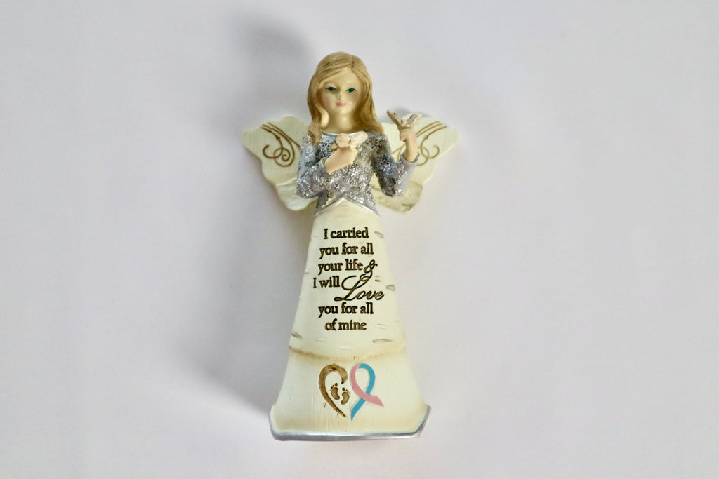 "I Carried You For All Your Life" Angel Statue